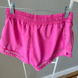Lululemon Pink Hotty Hot Shorts Size 6